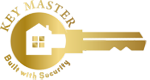 Keymaster Dubai logo for  24 hour locksmith dubai 
          